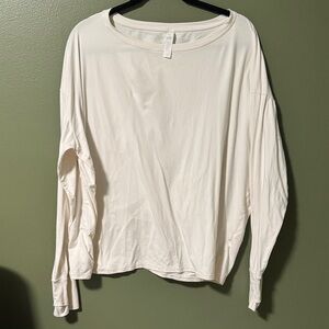 Zella Cream Long Sleeve Women's Top